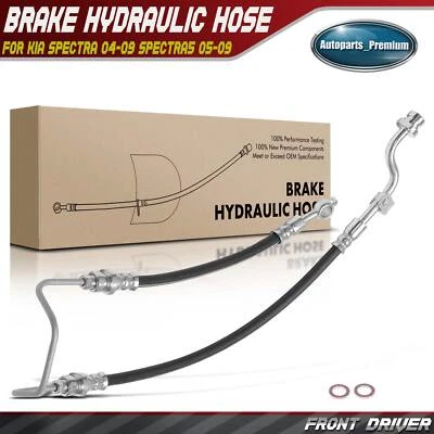 Manguera hidráulica freno conductor delantero izquierdo para Kia Spectra 2004-2009 Spectra5 05-09 Foto 1 de 4
