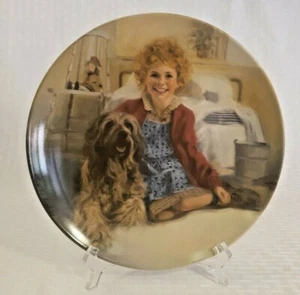 Annie Limited Edition Collector's Plate "Annie & Sandy" Knowles China Company - Picture 1 of 7