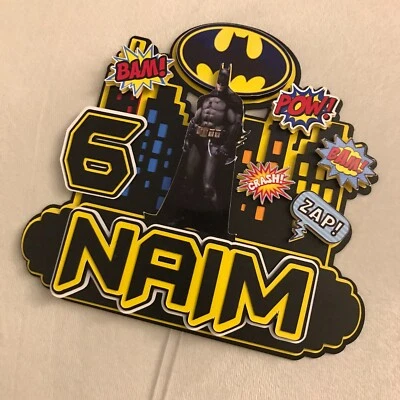 toppers batman personnalisé - Photo 1/4