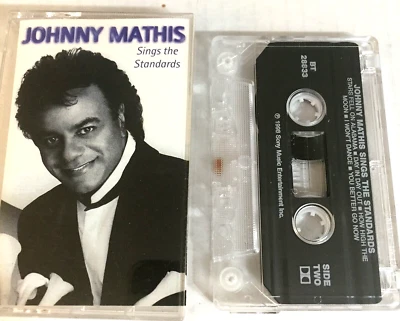 Johnny Mathis Sings The Standards Cassette tape Ships Same Day With Tracking - Image 1 of 3