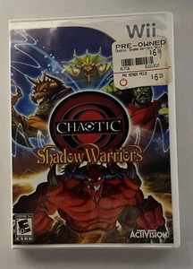 Chaotic: Shadow Warriors Nintendo Wii, 2009 Complete, Tested, FREE SHIPPING! - Picture 1 of 3