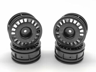 TAMIYA 1:10 FELGEN TOYOTA YARIS WRC 26MM FARBE "GUN METAL" (4ST) # 300440075GM - Bild 1 von 3