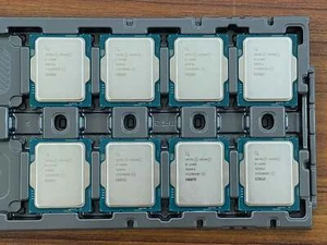 Intel Xeon E-2488 Processors 8 Core 16 thread 3.2 GHz 95W LGA1700 Server CPU - Picture 1 of 2