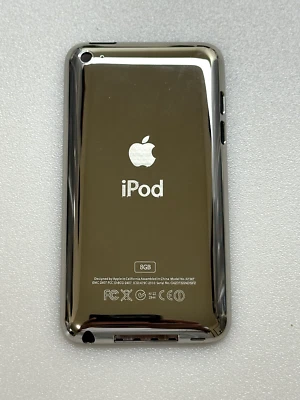 8GB Black Bezel Frame Metal Back Case Housing Cover for iPod Touch 4th Gen New - Image 1 of 3