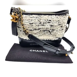 Chanel Sequin Gabrielle Hobo Crossbody - Picture 1 of 7