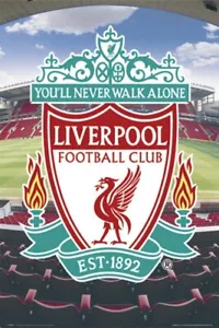 2000 Liverpool Football Club Anfield Maxi LICENSED Poster Still Sealed rare - Picture 1 of 1