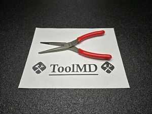 Snap-on Tools USA NEW RED 8" Soft Grip PIN GRIPPING Needle Nose Pliers 597ACF - Foto 1 di 10