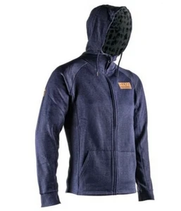Leatt Upcycle Mens 2X-Large Zip Up Hoody Blue - Picture 1 of 1