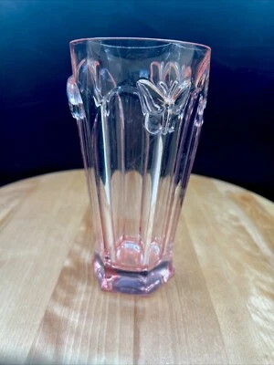LENOX ~ 12 Oz. "Butterfly" HIGHBALL/TUMBLER GLASS (Butterfly Meadow-pink) - Image 1 of 4