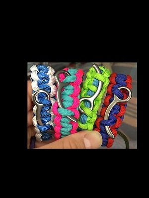 Pulsera de supervivencia con pasador de cierre personalizado Sky Diver paracaídas 550 Paracord Foto 1 de 4