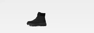 G-STAR NOXER HIGH NUBUCK SNEAKERS UK 9 US 10 EU 43 Black - Picture 1 of 3