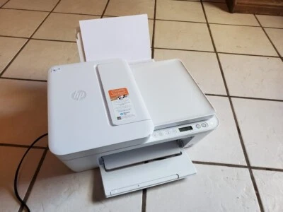 HP DeskJet 4152e Bluetooth Wireless All-in-One Inkjet Printer - Tested - Image 1 of 2