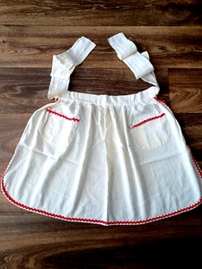 Vintage Granny Apron Retro Diner Costume Handmade Cottage Core 60's - 70's - Picture 1 of 6