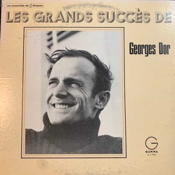 Les Grands Succès De Georges Dor 2xLP Gatefold Quebec Chanson G-1002 Vinyl 12'' - Image 1 of 1