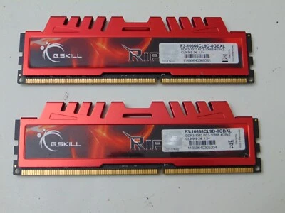 G. SKILL Ripjaws X 8 GB 1333 MHz PC3-10666 DDR3 Memory (F3-10666CL9D-8GBXL) - Image 1 of 4