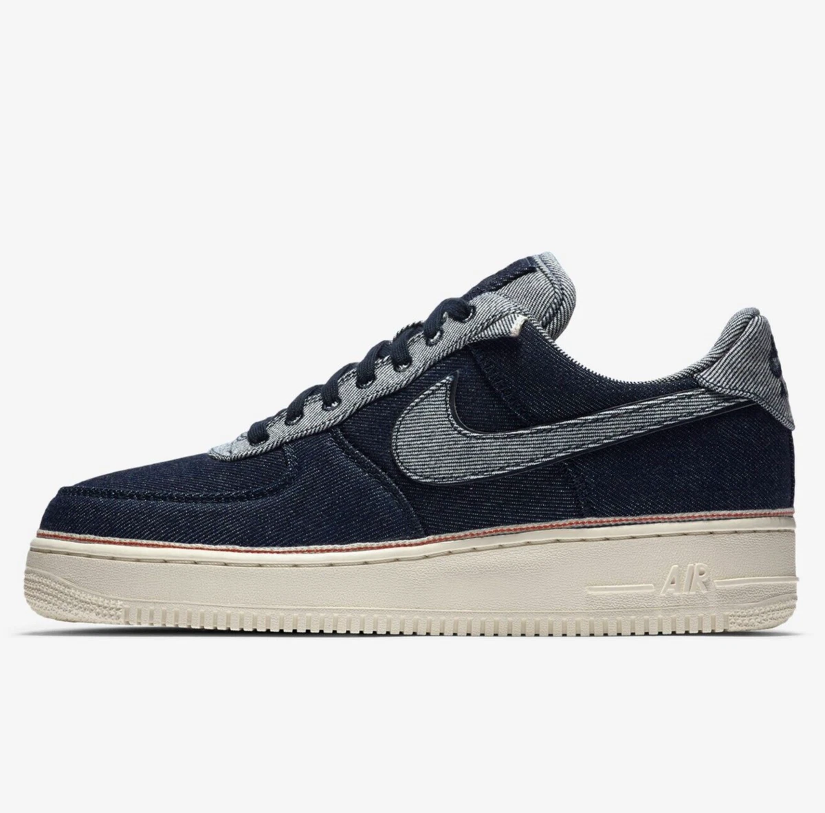 Nike 3x1 x Air Force 1 Premium Low Raw Indigo for Sale