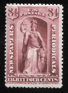 PR22 - Rare 84ct Newspaper - Mint Lightly Hinged - CV $1480 - Picture 1 of 2