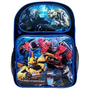 Mochila escolar grande para niños Transformers 16" con licencia - Imagen 1 de 3