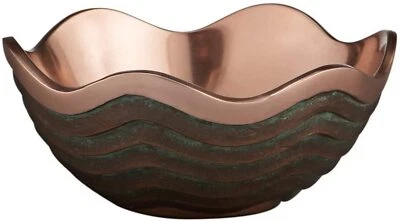 Nambe Copper Canyon Collection Serving Bowl, 4.5 Inch, Alloy Metal - Image 1 of 4