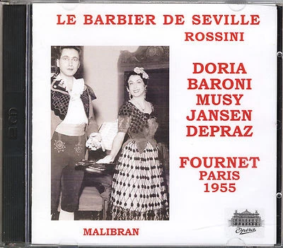 Rossini: Le barbier de Seville    Jean Fournet Paris 1955   2 CD - Bild 1 von 2