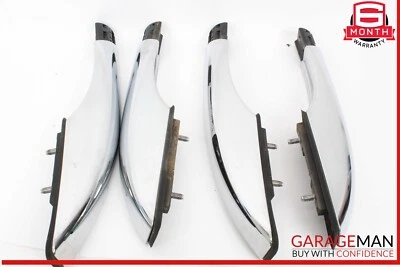 07-12 Mercedes X164 GL450 Juego de 4 tapas de tapa de extremo de riel de techo cromadas Foto 1 de 4