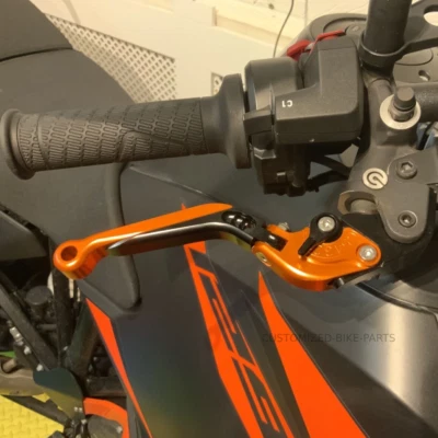 KTM 1290 Super Adventure R/S 2015-2024 | Juego de palancas de freno de embrague naranja/negro Foto 1 de 4
