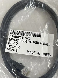 59-59235-N-3 10P10C PLUG TO USB A MALE - Picture 1 of 6