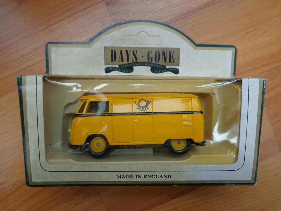 LLEDO DAYS GONE 1955 VW VOLKSWAGEN T2 VAN GERMAN POST YELLOW REF 73005 - Image 1 of 1