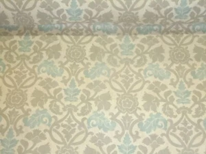 2.75 Yards Waverly Anika Spa Gorgeous Cotton Fabric - Picture 1 of 7
