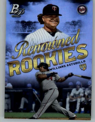 2019 Bowman Platinum Renowned Rookies #RR2 Willians Astudillo (ref 150309) - Image 1 of 2