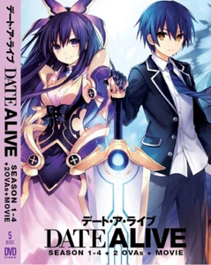 Date A Live Season 1~4 Complete Collection Anime DVD (English Dub) - Picture 1 of 4