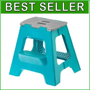 Versatile Household Folding Stool - Anti-Slip, 330 Lbs Capacity, Compact Size - Picture 1 of 11
