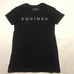 T-shirt donna EQUINOX "It's Not Fitness It's Life" colore nero taglia - Medium - Foto 1 di 4