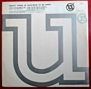 RuPAUL - 2 X PROMO 12" "HOUSE OF LOVE / BACK TO MY ROOTS" - Bild 1 von 2