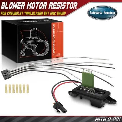 Heater Blower Motor Resistor for Chevrolet Trailblazer EXT GMC Envoy Oldsmobile - Image 1 of 4