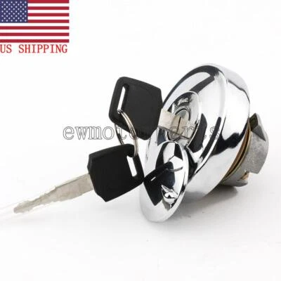 Fuel Gas Cap Cover Keys For Yamaha XVZ1300 Royal Star 1996-2013 1997 1998 2012 Foto 1 de 4