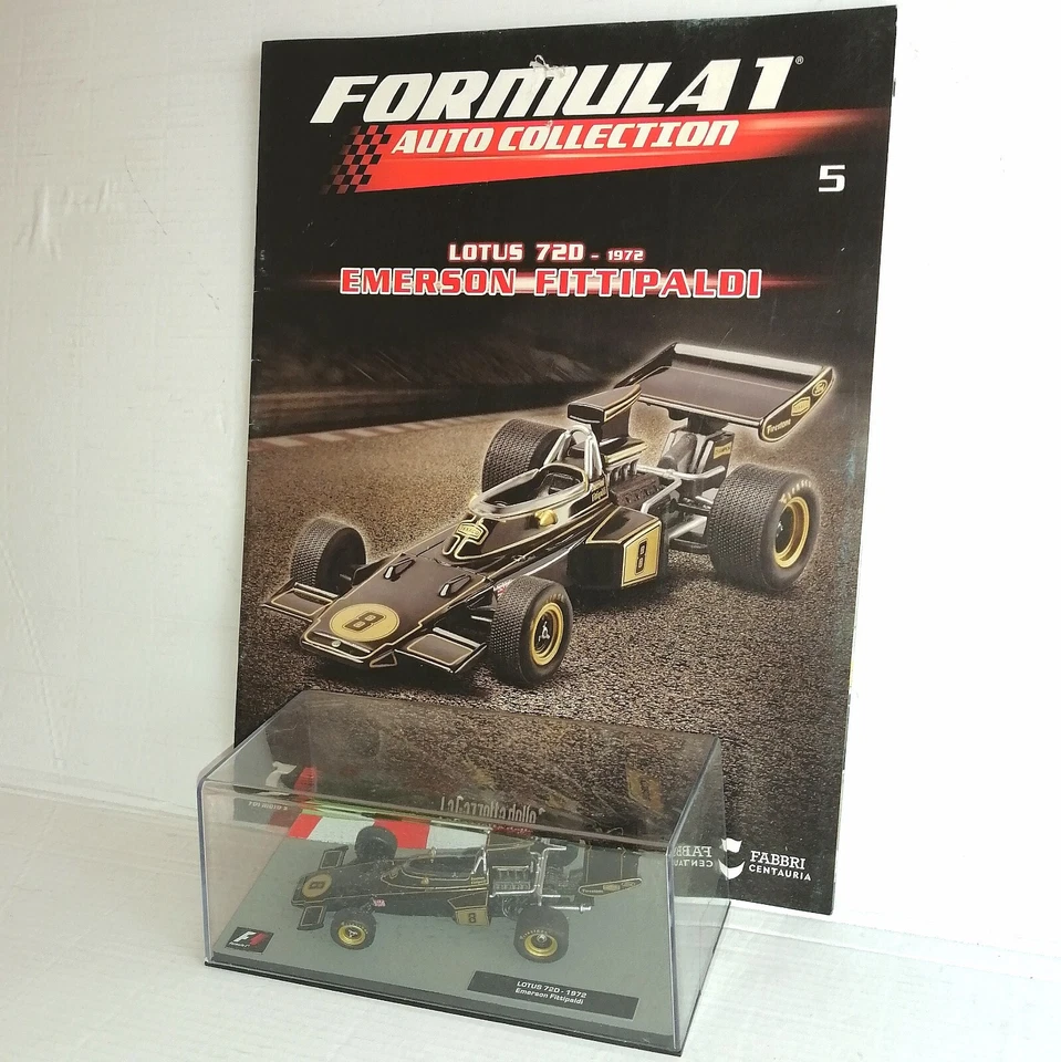 LOTUS 72D 1972 EMERSON FITTIPALDI #F1 SCALA 1/43 - Immagine 1 di 1
