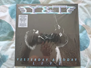 Y&T YESTERDAY&TODAY LIVE 12"DOUBLE VIOLET/WHITE SKYBLUE SPLIT VINYL NEW&SEALED - Picture 1 of 2