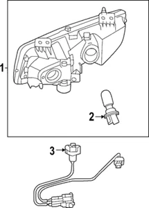 Genuine Nissan OE Harness-Sub,Front Fog Lamp 24070-9BU1A - Picture 1 of 9