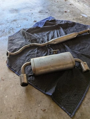 Silenciador de escape y tubos traseros Toyota GR86 Subaru BRZ 2022-2025 OEM Catback Foto 1 de 2