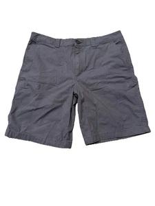 Pantalones Cortos Exterior Magellan Frente Plano Gris Para Hombre 34W Entrepierna 10" - Imagen 1 de 3