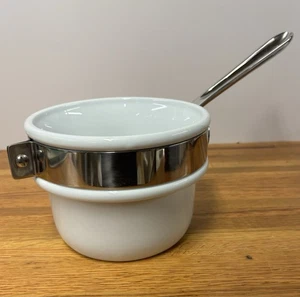 ALL-CLAD DOPPELKESSEL PORZELLANEINSATZ FÜR All-clad 2 qt Soßenpfanne - Bild 1 von 9