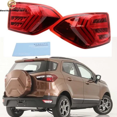 LED Rear Tail Light Assembly for Ford EcoSport 2013-2019 Driving Stop Brake Lamp - Image 1 of 4