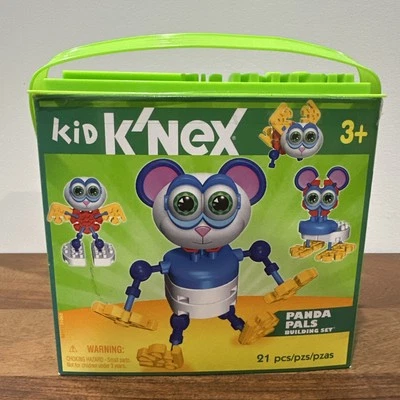 Kid Knex Kids Children Building Panda Pals Building Set Missing 1 Little Piece - Image 1 of 4