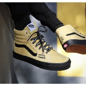 NUEVA Zapatilla Vans X A Tribe Called Quest Sk8-Hi Amarilla Para Hombre Talla 12 - Imagen 1 de 12