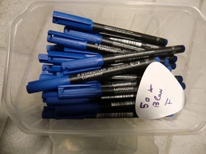 50 Permanentmarker Blau in Stärke  F - Bild 1 von 2