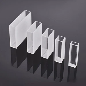 Küvetten Glasküvette Ersatz 1 Stück 340-2500nm Zubehör Industrie - Bild 1 von 39