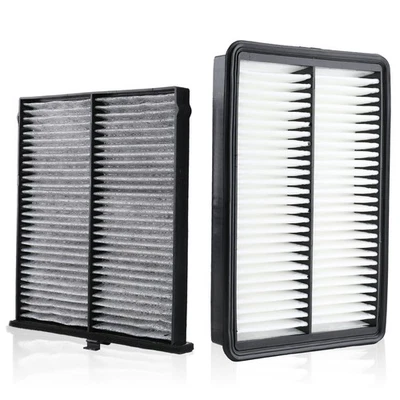 Conjunto combo de filtro de ar motor e cabine compatível com 2013-2021 Mazda CX-5 2.0L 2.5L AF6280 - Imagem 1 de 4