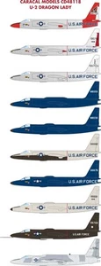 Caracal 1/48 Scale Decals - U-2A/C "Dragon Lady" CD48118 - Bild 1 von 3