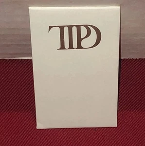 ⭐️ Taylor Swift TTPD The Tortured Poets Department The Manuscript Metal Bookmark - Picture 1 of 6